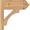 Ekena Millwork Legacy Arts & Crafts Smooth Outlooker, Western Red Cedar, 7 1/2"W x 18"D x 18"H OUT08X18X18LEC03SWR - alternate 3